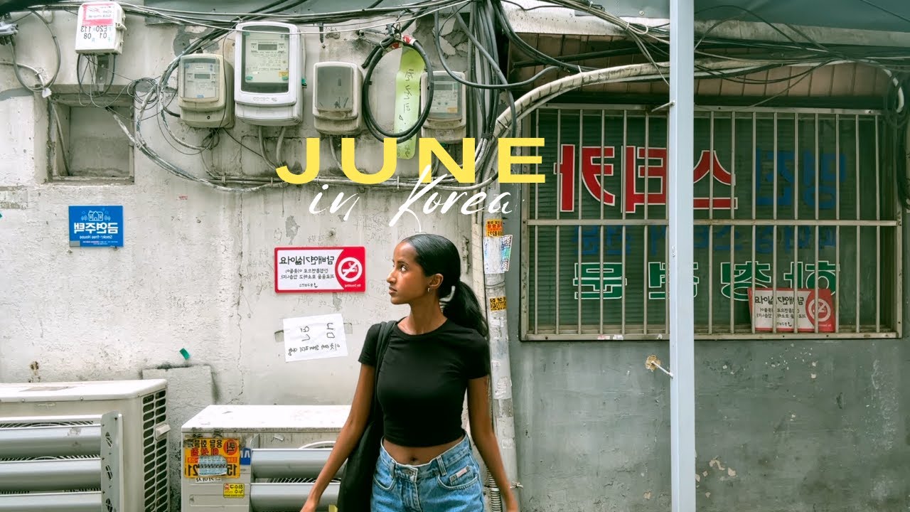 Bits of June in Korea: photoshoot, pop-ups and solo cafe date