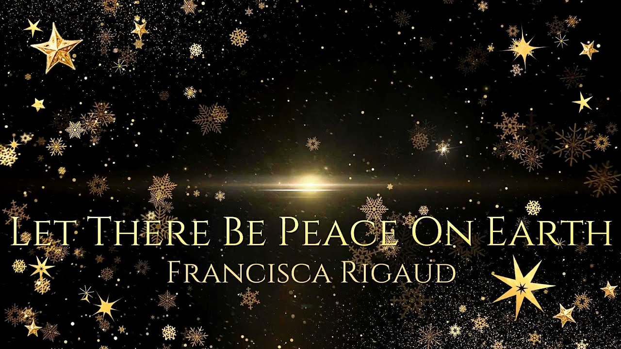 Francisca Rigaud sings: LET THERE BE PEACE ON EARTH with the Harlem Boys Choir! Vocal arr: F. Rigaud