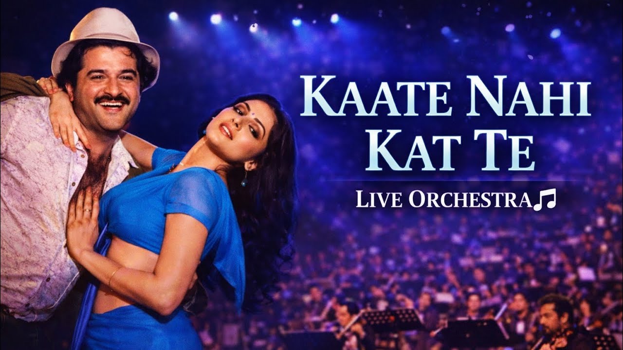 Kaate Nahi Kat Te (Mr India) 🎶I love You |Live Performance | Laxmikant Pyarelal Tribute #anilkapoor
