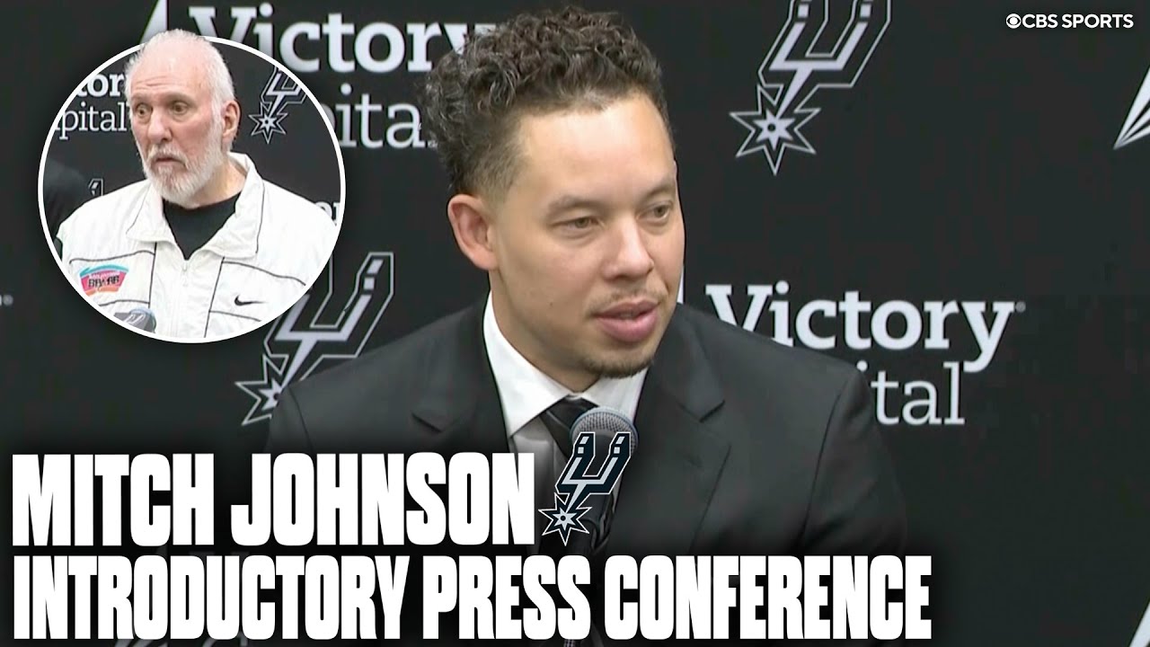 Spurs introduce Head Coach Mitch Johnson, Gregg Popovich passes the torch | Former NBA players react
