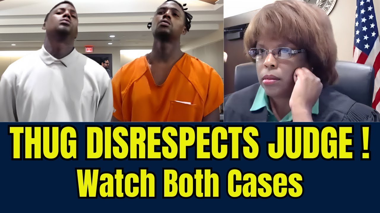 Judge Boyd THUG REFUSES TO TALK! Watch Both Cases