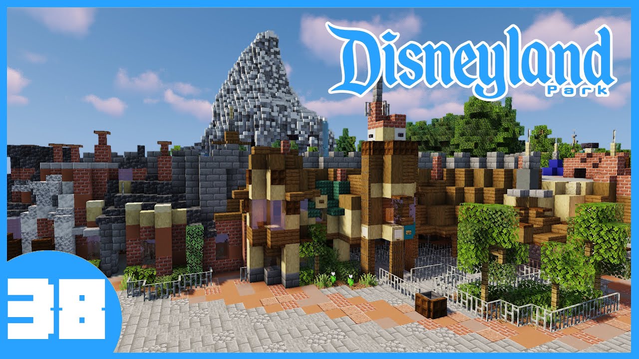 Питер Пэн и мистер Тоад! — Minecraft Disneyland Build, часть 38