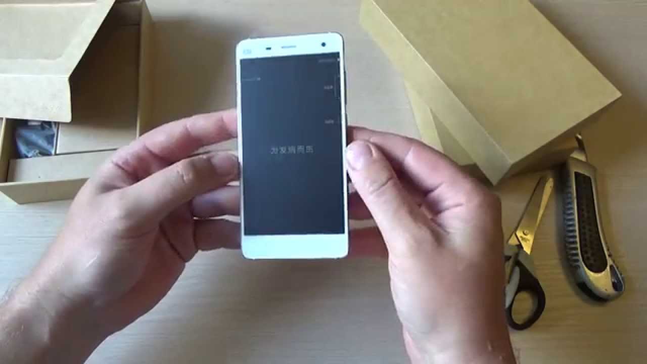 Xiaomi Mi4. Белый. WCDMA 16gb. Распаковка мощного флагмана.