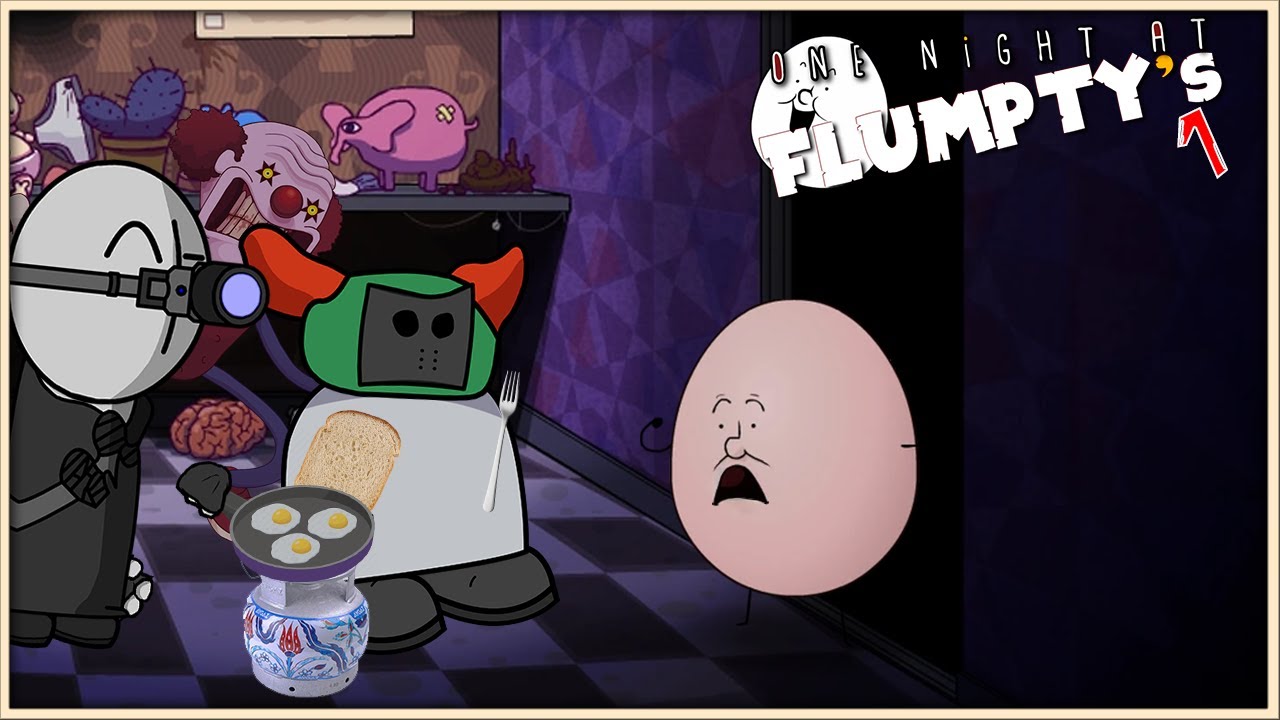 NE OLMUŞ ŞURDA 2 YUMURTA YEDİYSEK | One Night At Flumpty's [Canlı Yayın]