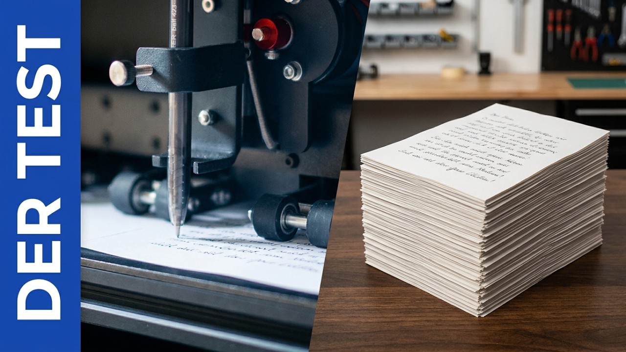 Serienbriefe wie von Hand – ganz ohne Hand?! Der iAuto Pen Plotter im Test