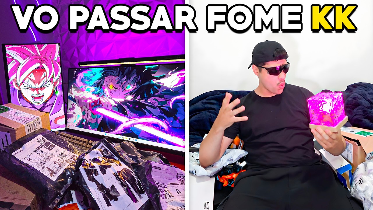 Comprei TUDO de Novo Pra TUNAR o Setup (Me Empolguei KK)