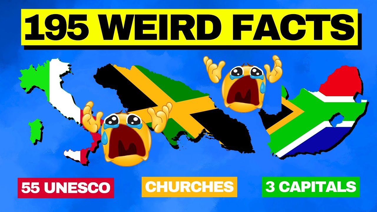 Weird Facts About Every Country in The World