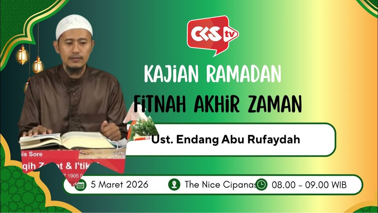 Fitnah Akhir Zaman #ustadzriyadishalihin