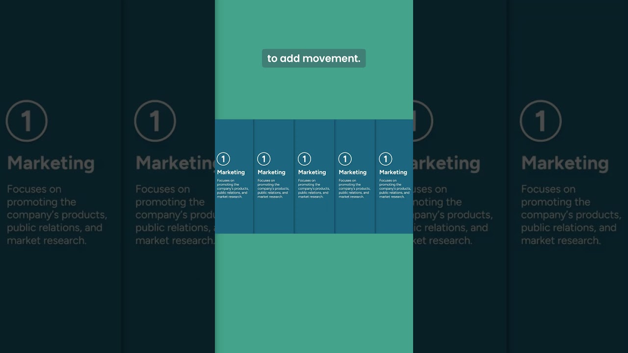 How to create an Awesome SLIDING PowerPoint menu with MORPH.  