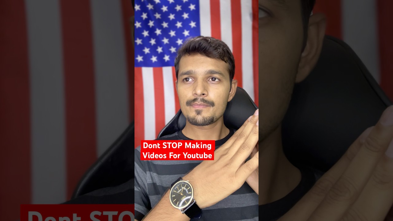 Dont stop Creating Content For Youtube 