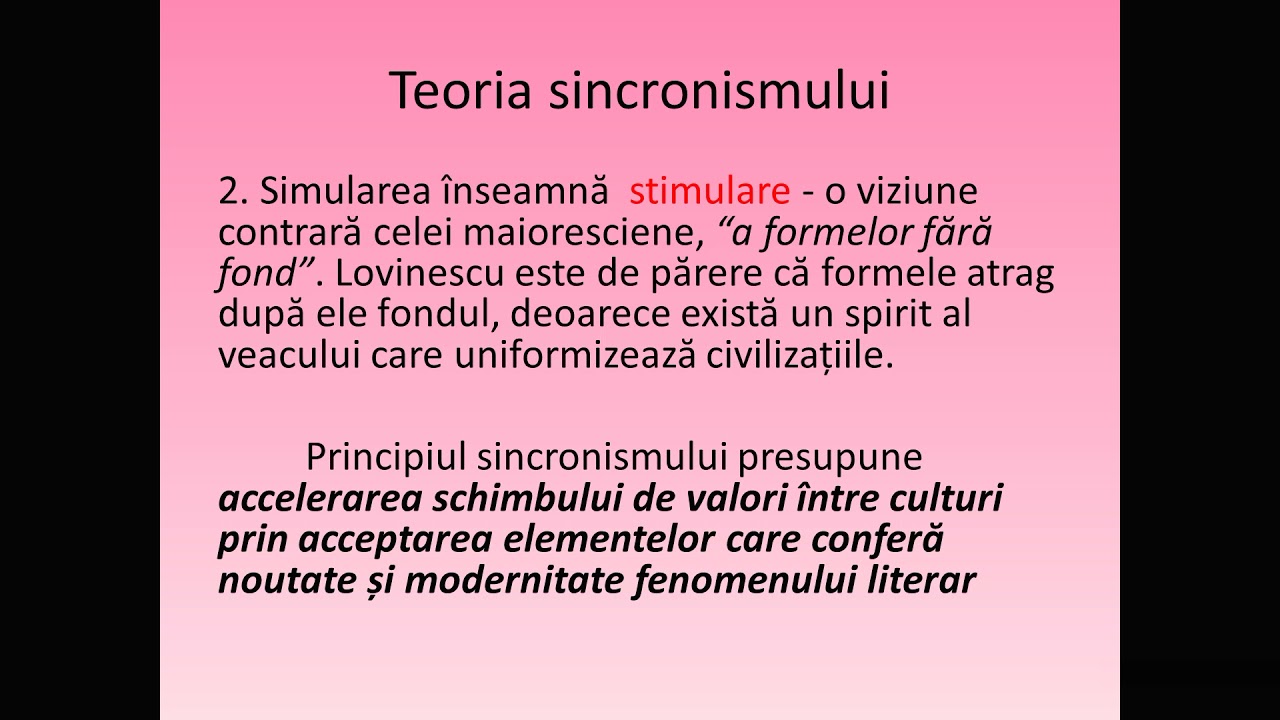 Modernismul interbelic. Sburătorul.Eugen Lovinescu