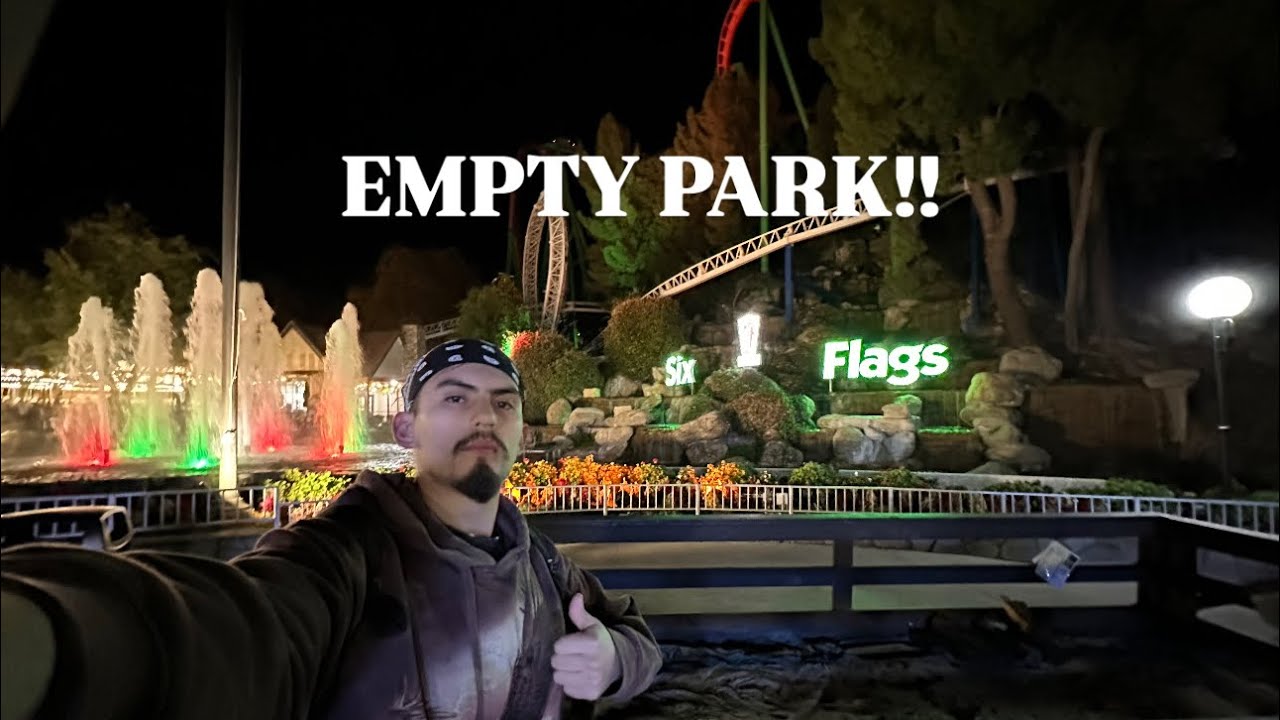 six flags on the off season hits different…