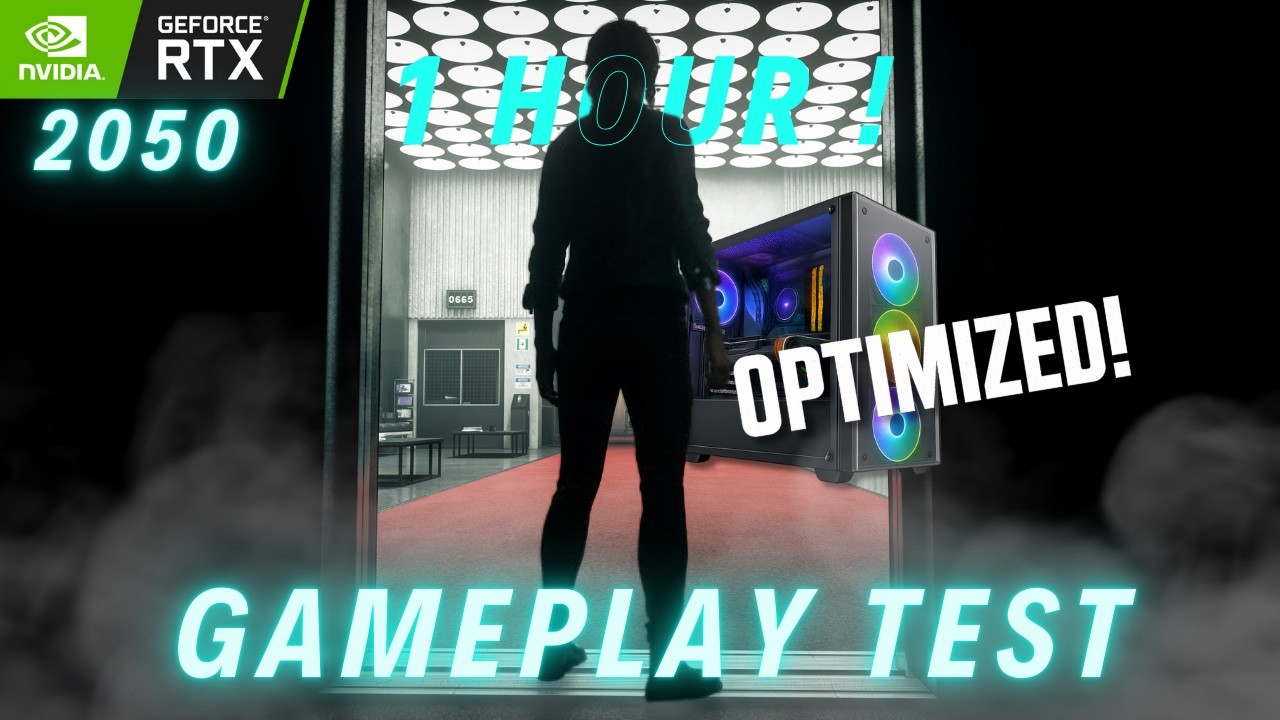 RTX 2050 Test: Control - Best Settings for Control Resonance Hype!