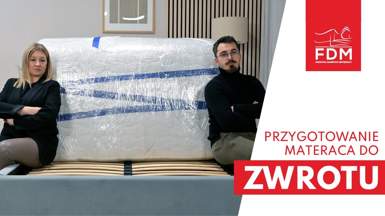 Jak zapakować materac do wymiany lub zwrotu? - Fabryka Dobrych Materacy