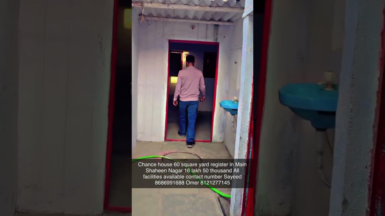 60 Gaz Pay Ghar Hai Main Shaheen Nagar Mai #minivlog #hyderabad #property #vlog #realestate