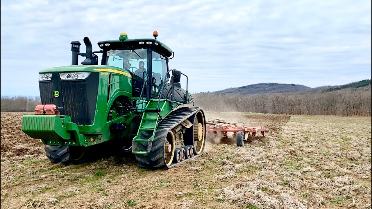JOHN DEERE 9560RT DEEP CULTIVATING