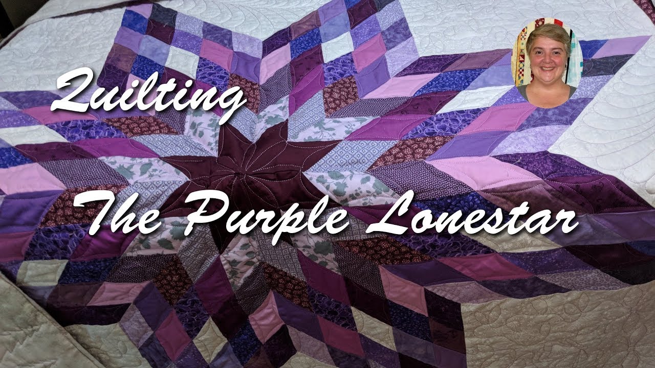 Quilting the Purple Lonestar