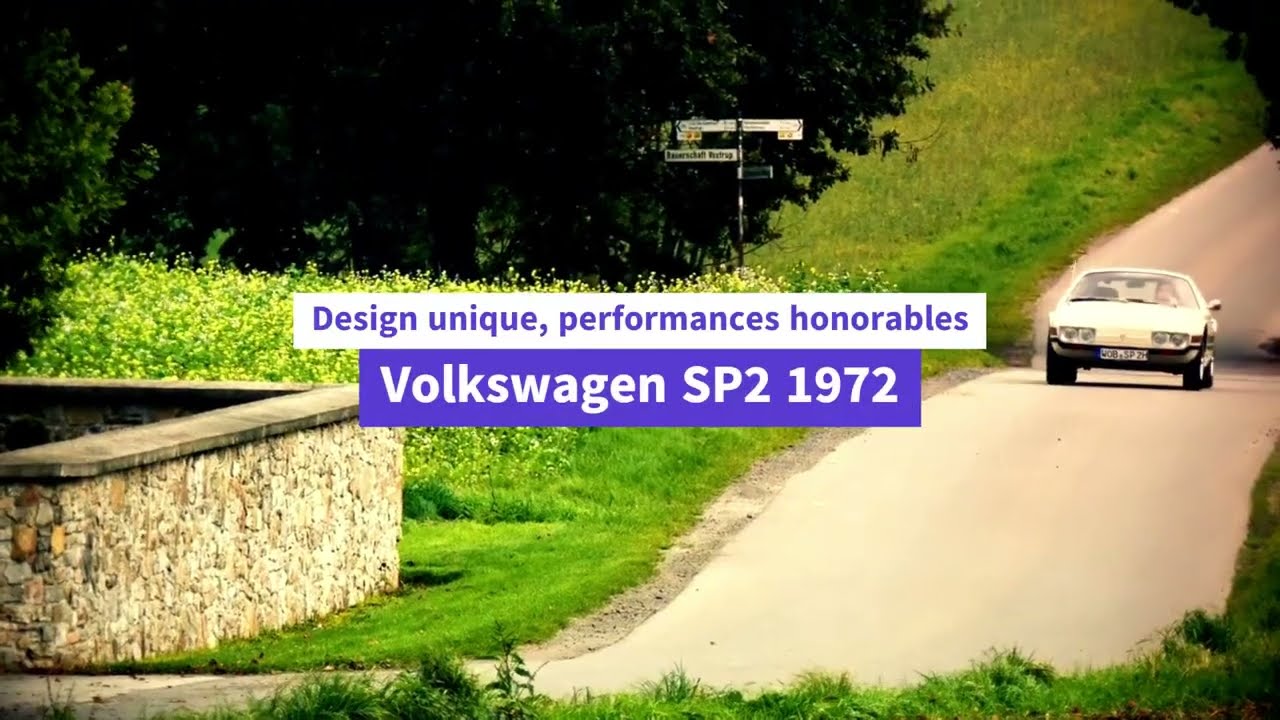 Volkswagen SP2 1972 : Design unique, performances honorables