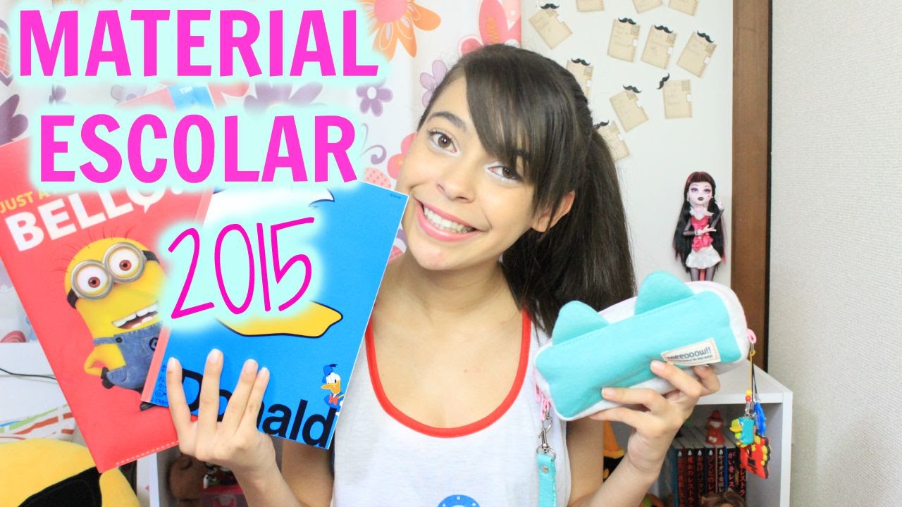 MATERIAL ESCOLAR JAPONÊS 2015 | Thalita Matsura