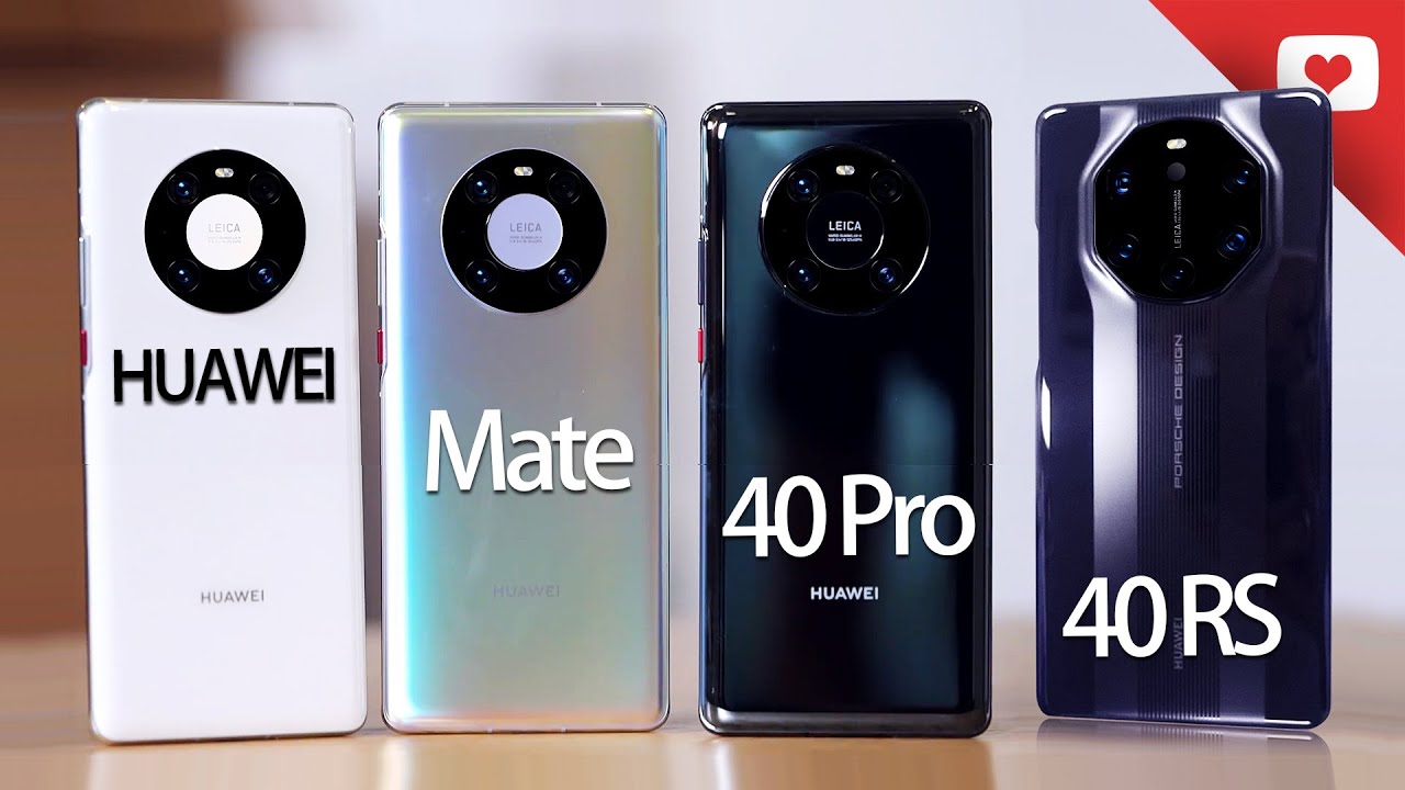 Best Huawei Mate 40 Pro Unboxing And Mate 40 RS +Accessories Hands On
