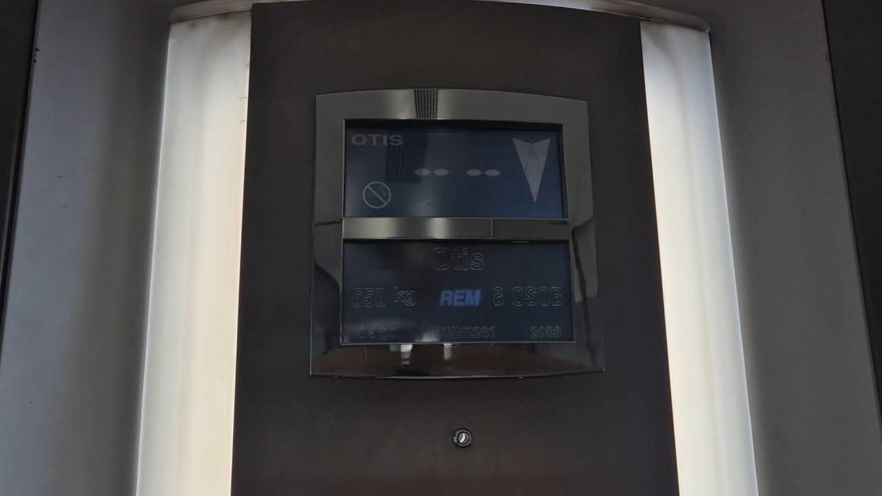 2003 OTIS 2000VF traction elevators (right elevator switched off)-Undisclosed location,Bucharest, RO