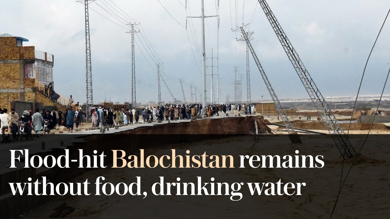 Massive floods in Balochistan left people  without food, drinking water