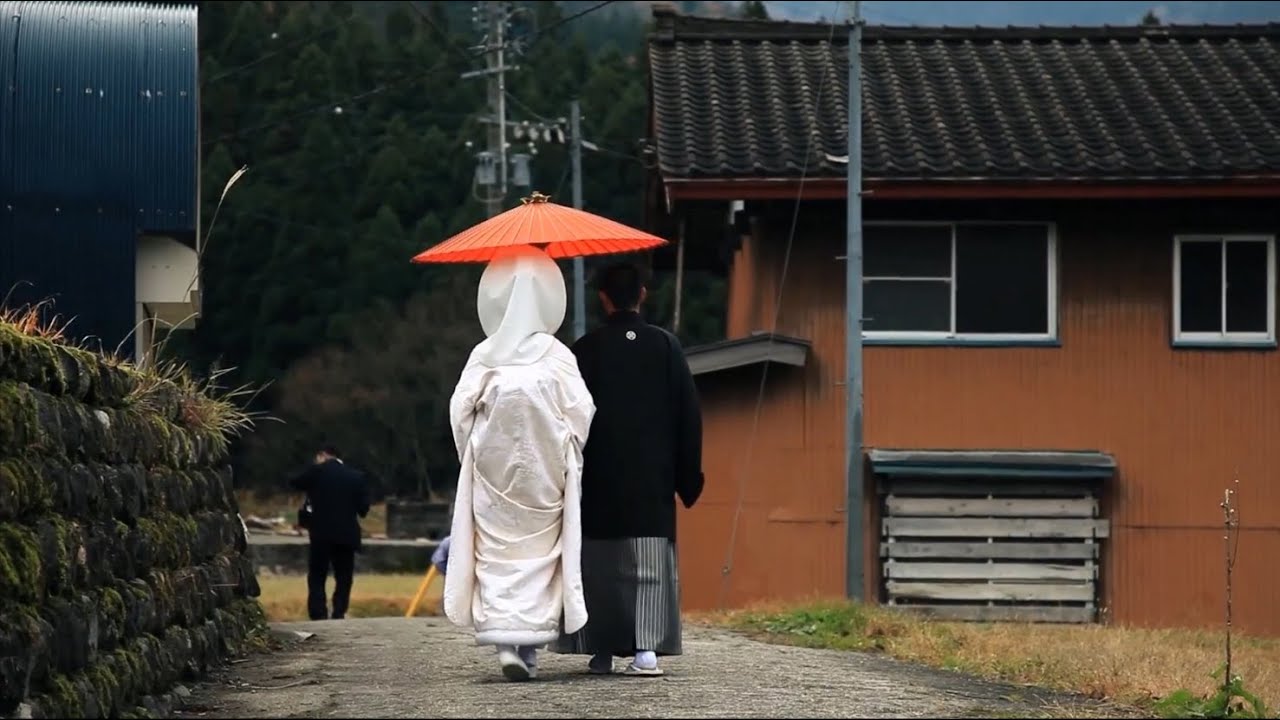 海伯之歌【りんどう峠 - 林投葉青青】中譯 ( 龍膽花的山上 ) HD 日本傳統古禮花嫁
