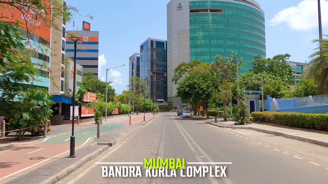 Bandra Kurla Complex, Mumbai - 4K | India’s🇮🇳 Modern Business District - 2022