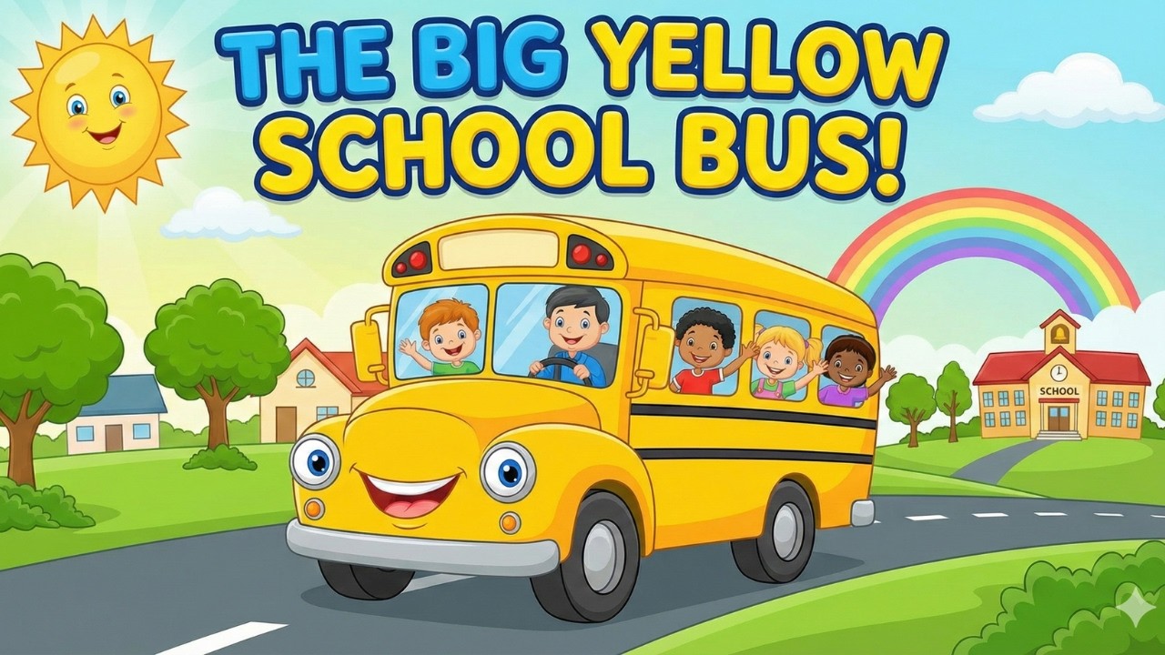 Wheels on the Bus! | CoComelon‬ | The Big Yellow Bus |  Kids Learn! | Nursery Rhymes |  Kids Songs