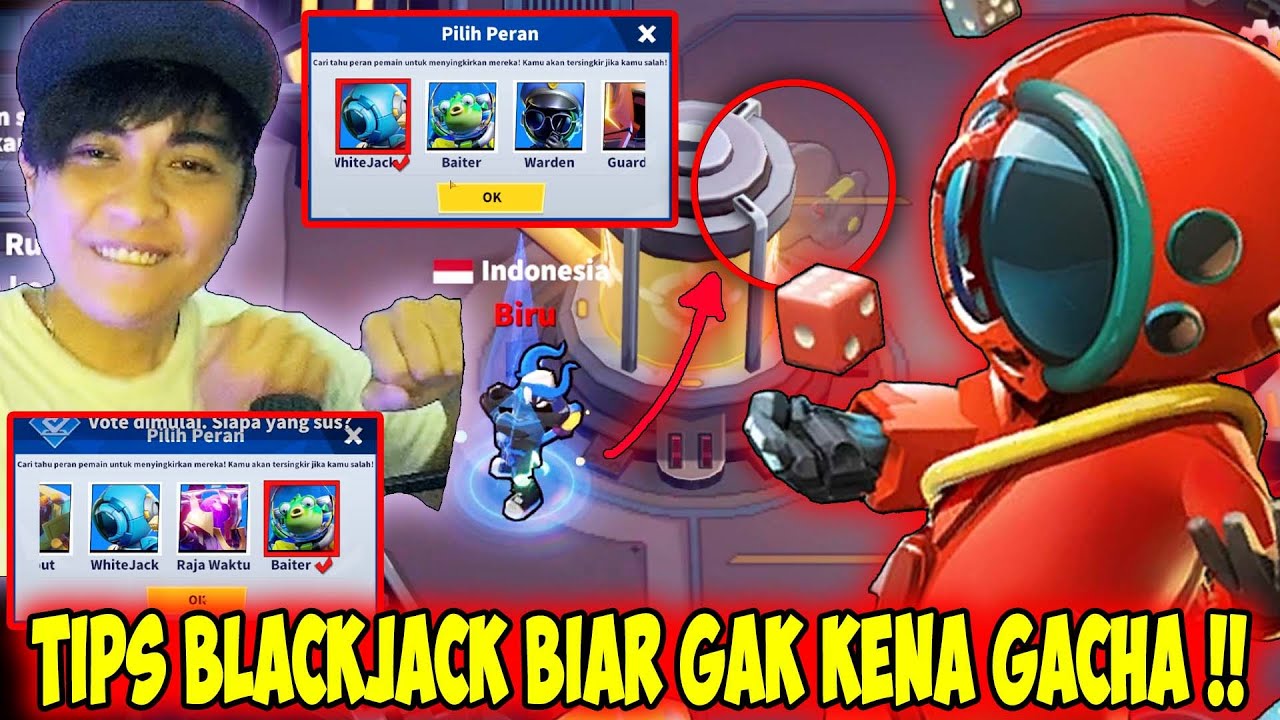 TIPS BLACKJACK !! BAHAYA !! JANGAN ASAL NEMBAK MESKI SUDAH TAU ROLE !! Super Sus Indonesia