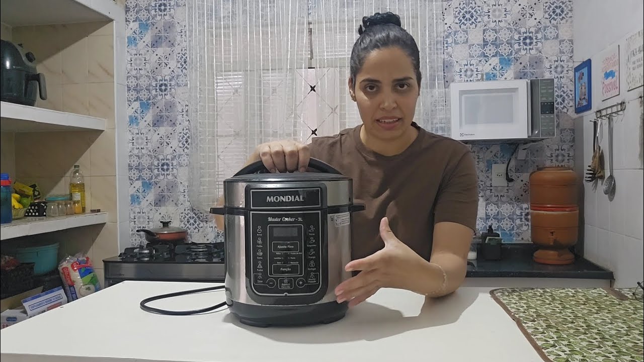 COMO LAVAR A  PANELA DE PRESSÃO ELÉTRICA MONDIAL