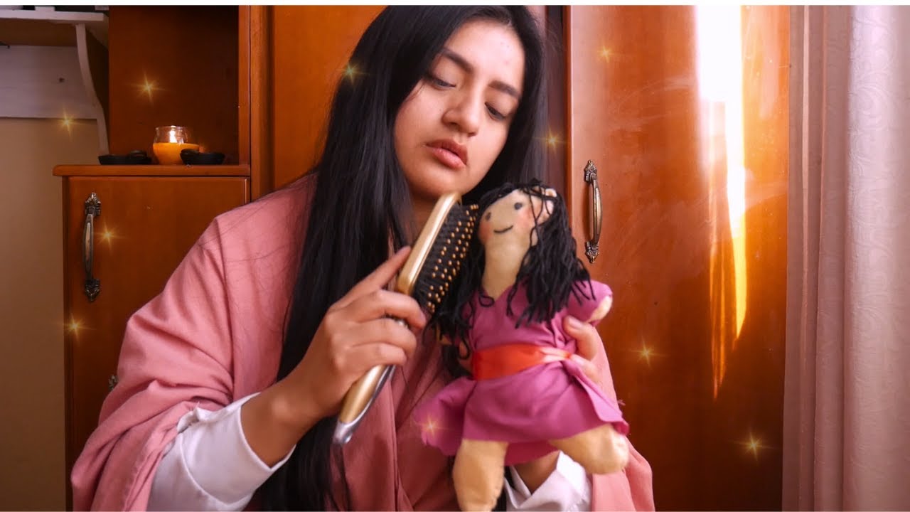 ASMR, sewing a doll, whispers, singing asmr (Mulan) Magico Asmr