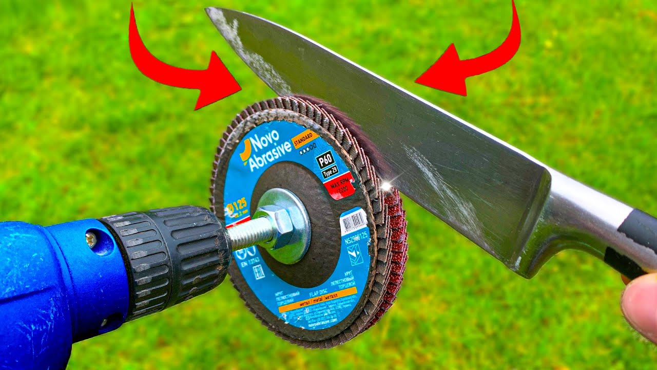 Razor-Sharp Knife Sharpening Method in 2 Minutes !