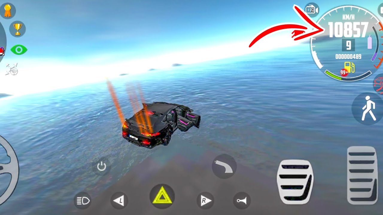 Reaching the end of the Map in Car Simulator 2 |What will happen then? Speed Glitch|Android Gameplay