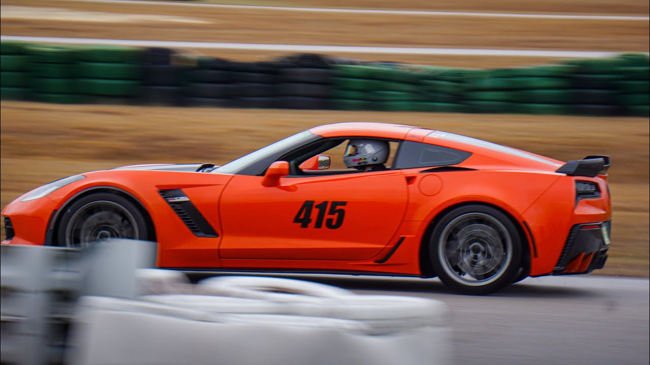 Rob Sosebee and his C7 Z06 at CMP Track Day