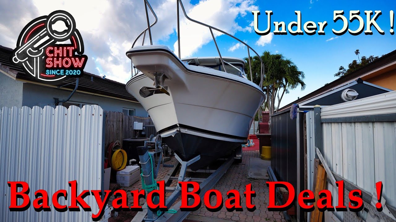 Live on This Boat ? Used Boat Prices are Dropping Hard ! (BBD)