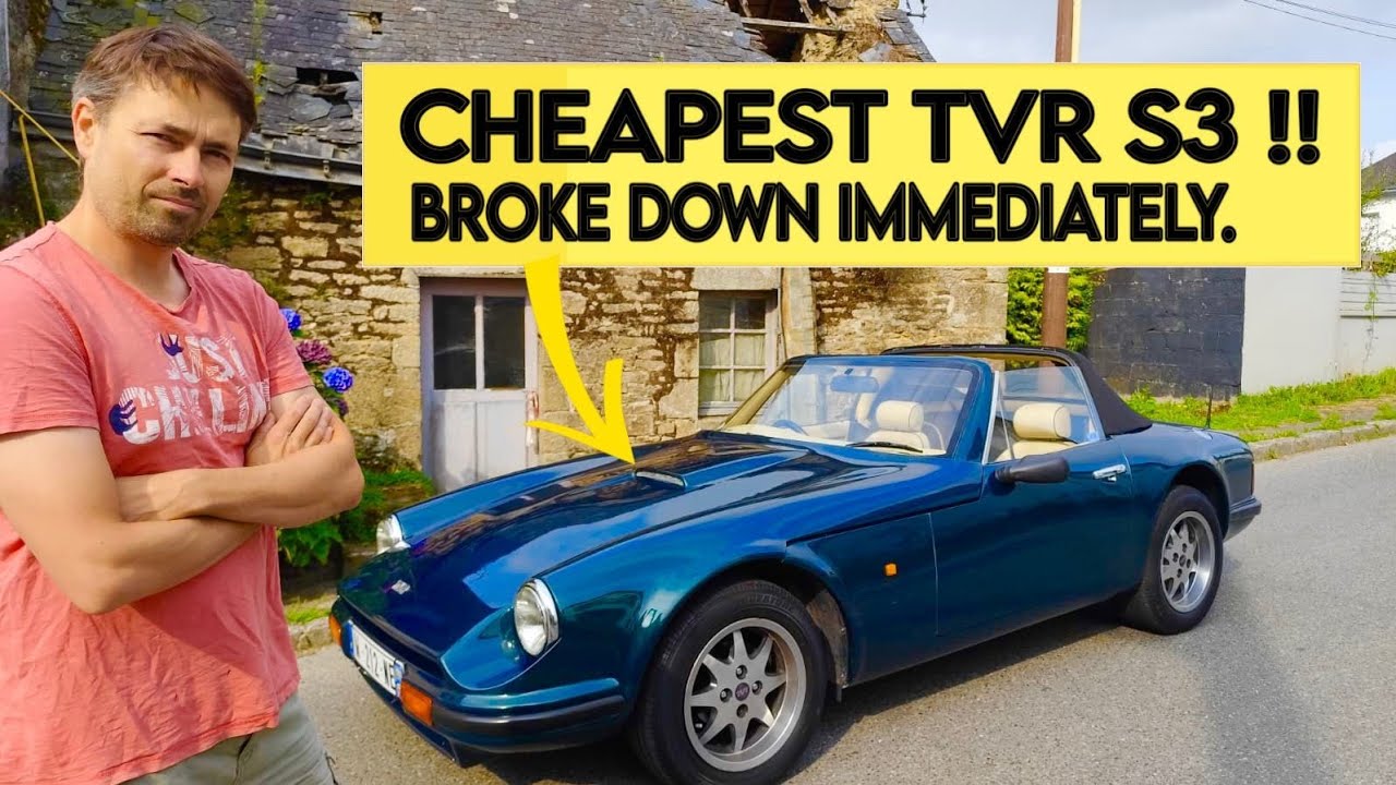 I Bought a TVR S3 And Drove It 300 Miles To France - It Has Issues...