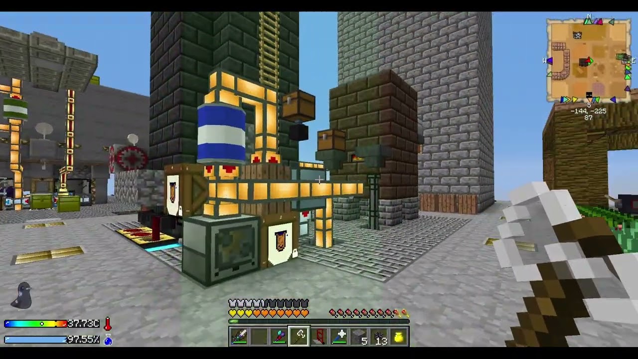 Crash Landing S1 E35 shifting stuff about, well starting to