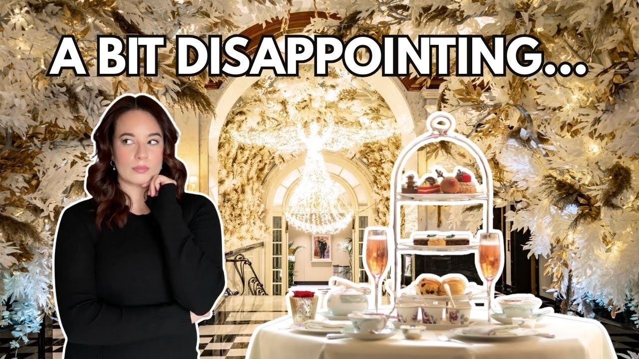 Это была пустая трата денег?? | Праздничное послеобеденное чаепитие в отеле «Савой»