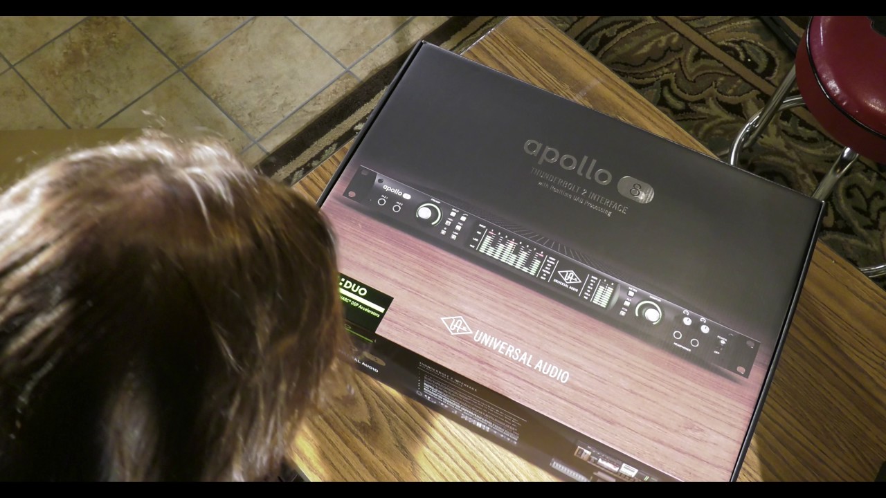 Universal Audio Apollo 8 Duo Unboxing Setup Getting Started