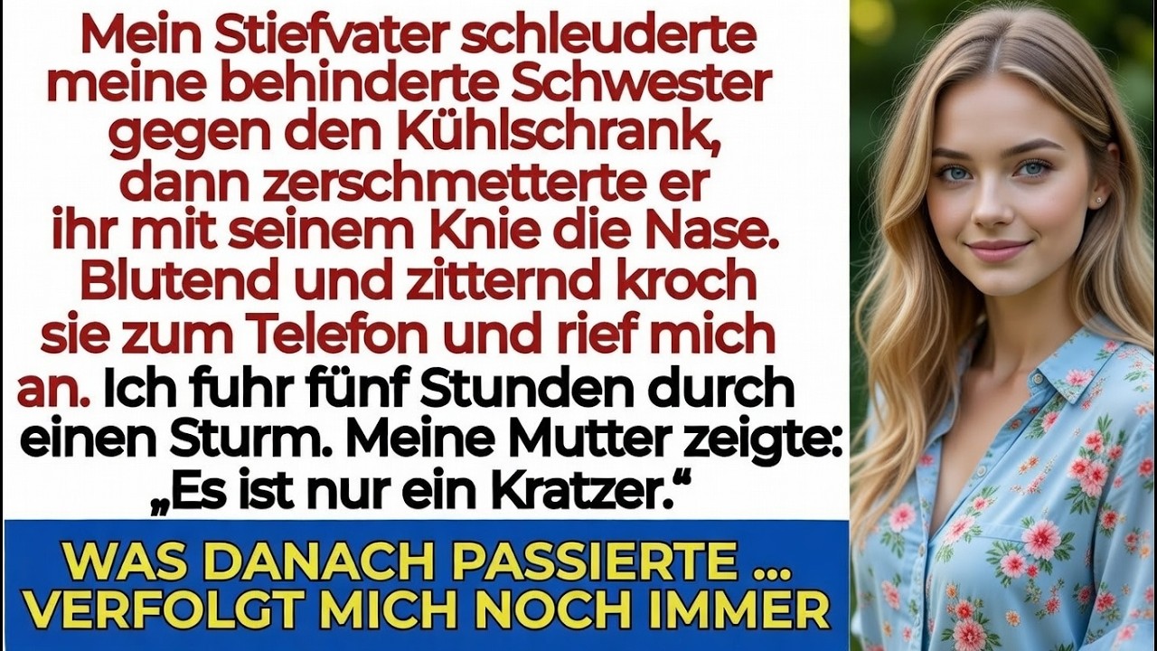 Er brach meiner behinderten Schwester die Nase – ich fuhr 5 Std., um sie zu retten