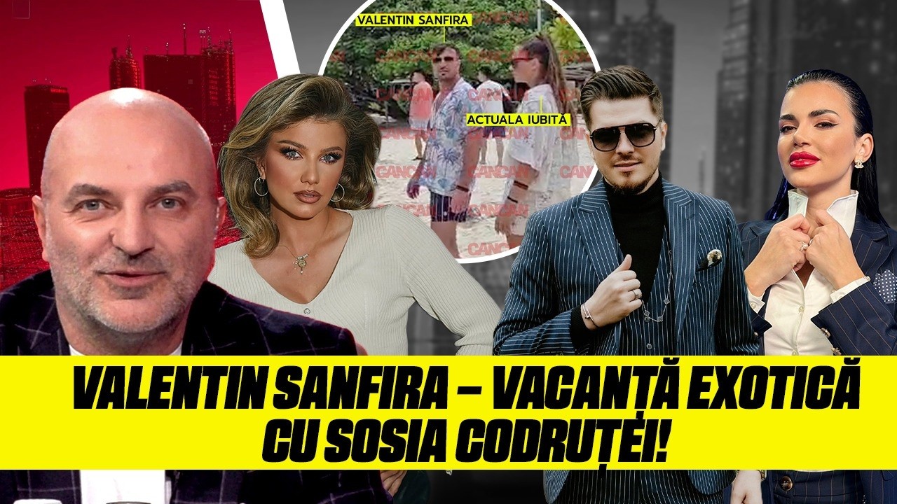 Detalii ȘOC! Cine este femeia cu care a &icirc;nlocuit-o Valentin Sanfira pe Codruța Filip?!