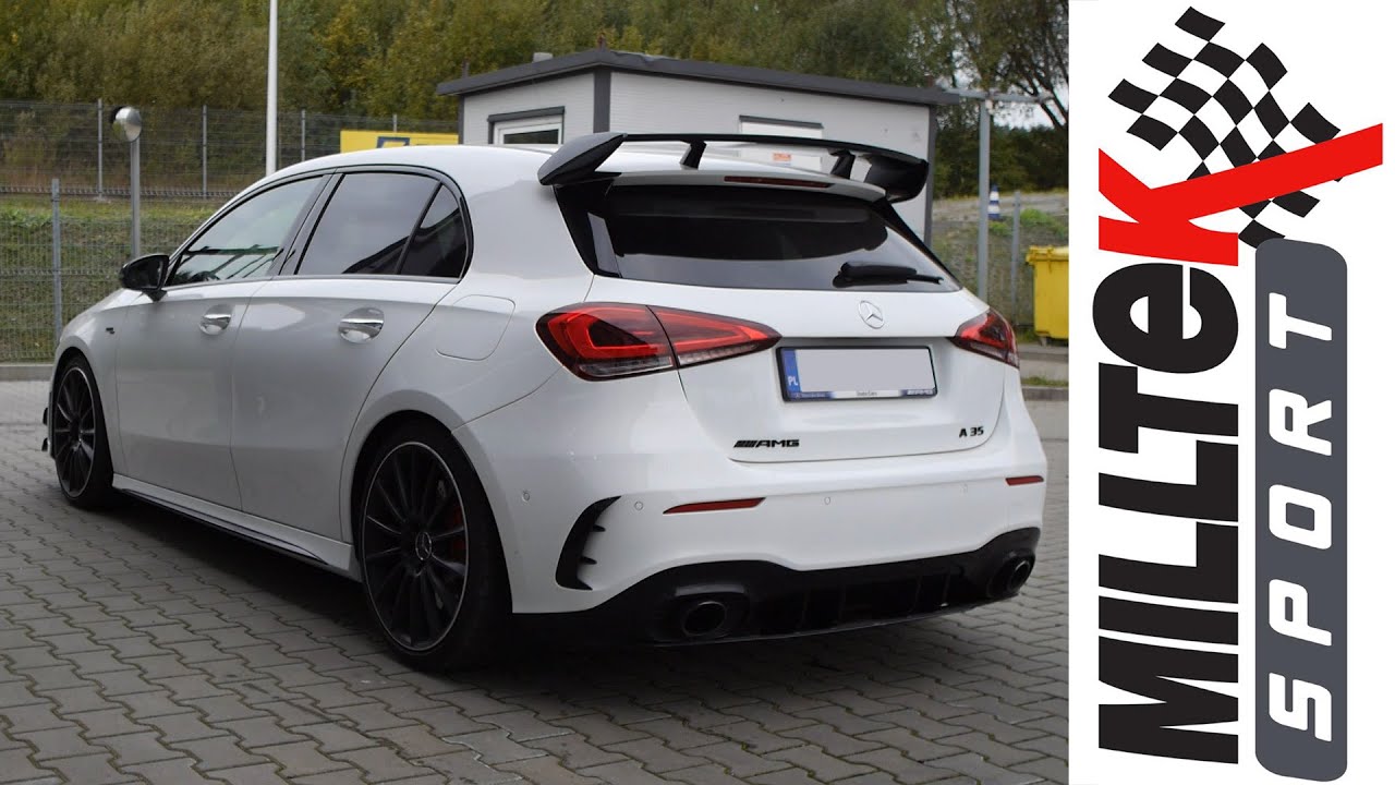 Mercedes-Benz A35 AMG W177 | Wydech Milltek Sport Cat-back Quad | Wydechowe.pl