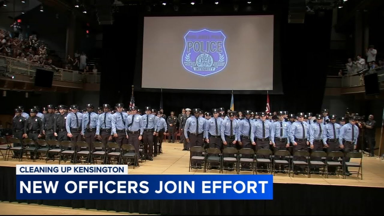 Philadelphia police's 75 newest officers will patrol Kensington
