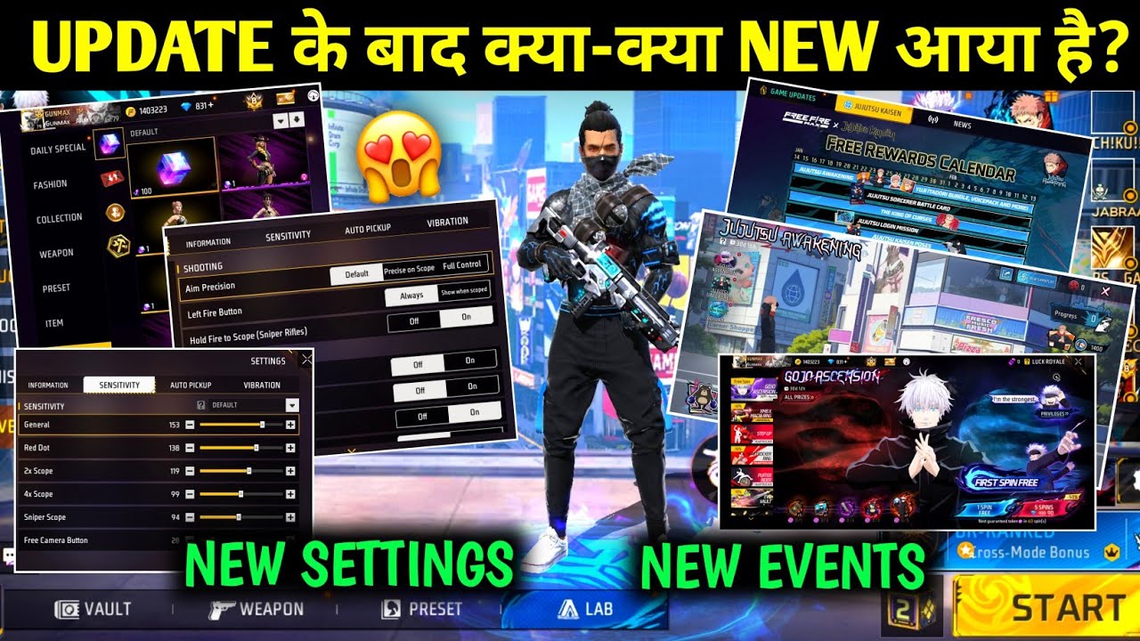 Update Ke Baad Kya Kya New Aaya Hai?🔥 New Changes  After Ob52 Update | Jujutsu Kaisen Event Mission 