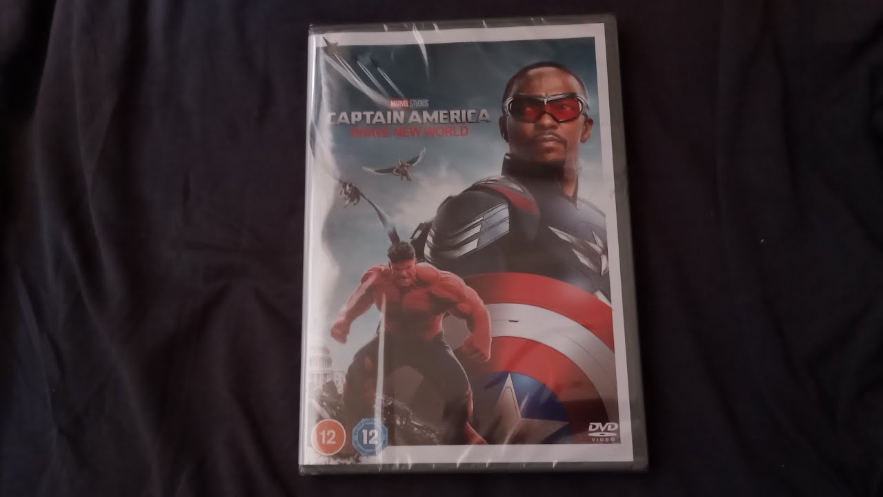 Unboxing Captain America: Brave New World DVD