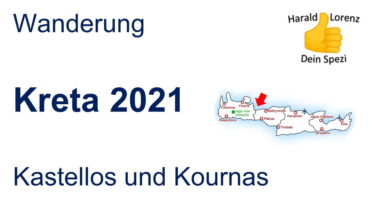 Wanderung Kreta 2021 - Kastellos und Kournas