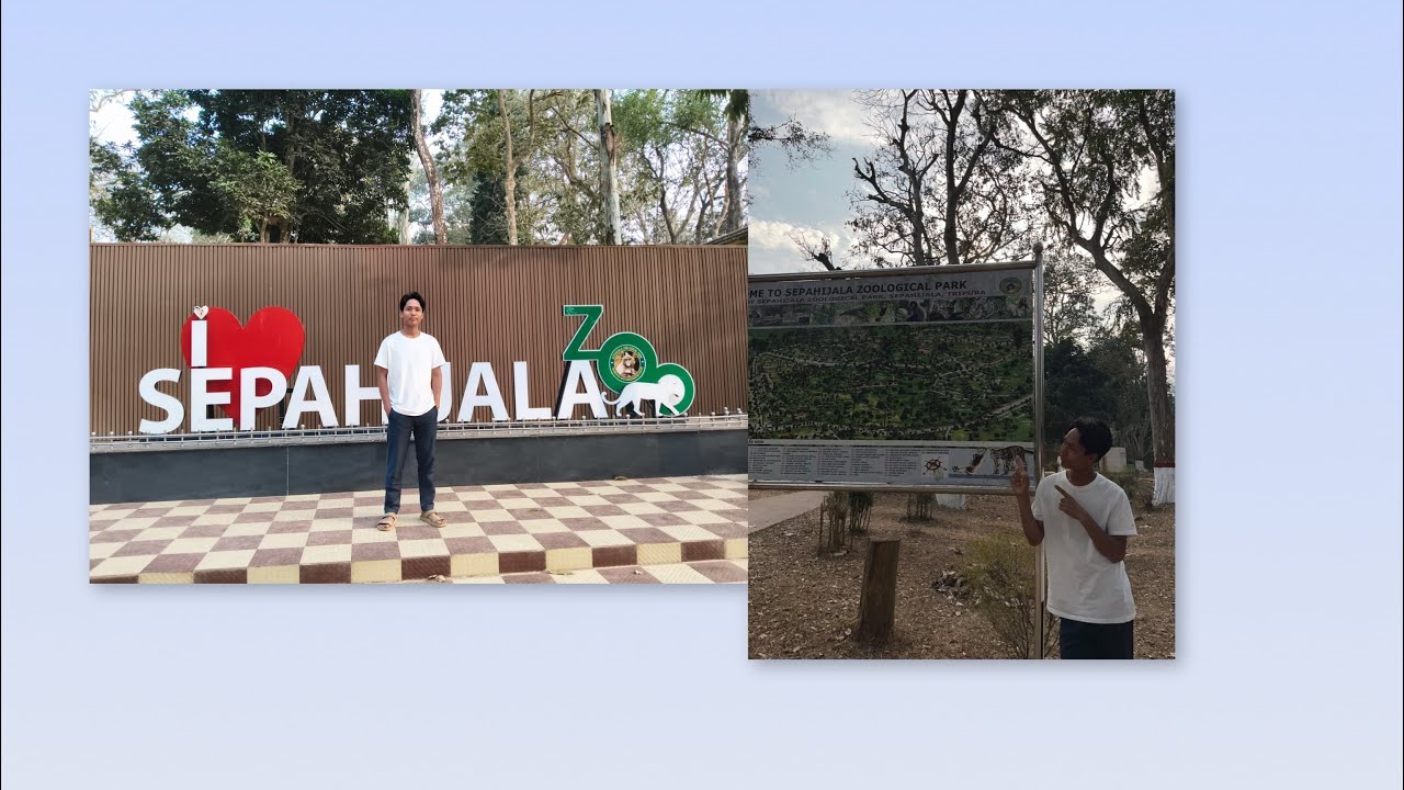 Sephahijala  zoo  main Mera Saath Ye Kya Ho Gaya 🥹
