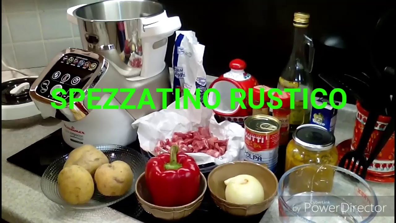 Spezzatino rustico - Moulinex cuisine companion cuco
