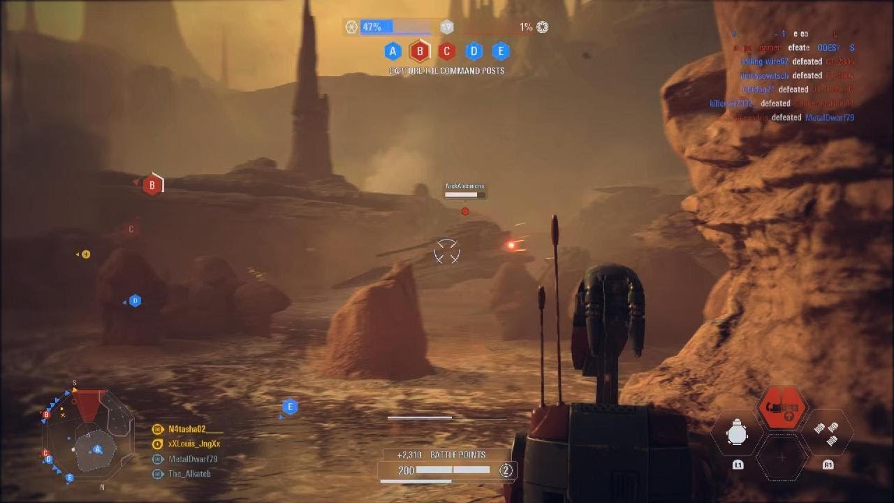 The Clankers show the Clones what they are made of